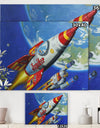 Space Patrol 2 - Modern & Contemporary Canvas Wall Art