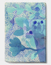 Sea Garden Impression - Mid-Century Modern Canvas Artwork