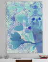 Sea Garden Impression - Mid-Century Modern Canvas Artwork