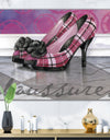 Plaid Heels - Fashion Gallery-wrapped Canvas