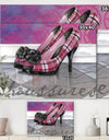 Plaid Heels - Fashion Gallery-wrapped Canvas