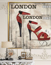 London Style - Fashion Canvas Artwork
