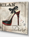 Milan Style - Fashion Premium Canvas Wall Art