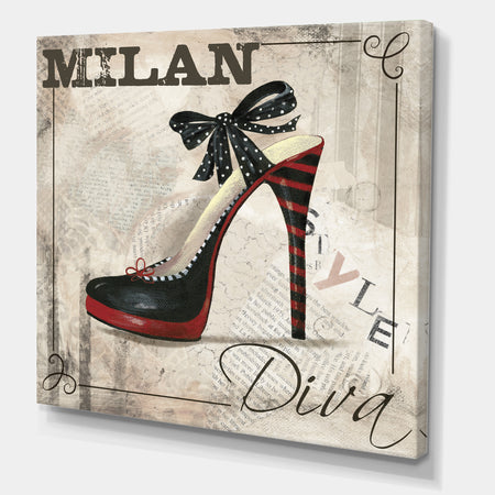 Milan Style - Fashion Premium Canvas Wall Art