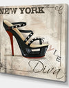 New York Style - Fashion Canvas Wall Art