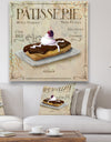 Patisserie 3 - Cottage Gallery-wrapped Canvas