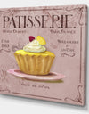 Patisserie 4 - Cottage Canvas Artwork