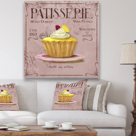 Patisserie 4 - Cottage Canvas Artwork