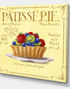 Patisserie 7 - Cottage Premium Canvas Wall Art