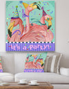 Flamingo Party - Modern & Contemporary Canvas Artwork