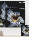 Heart Of Gold - Modern & Contemporary Canvas Wall Art
