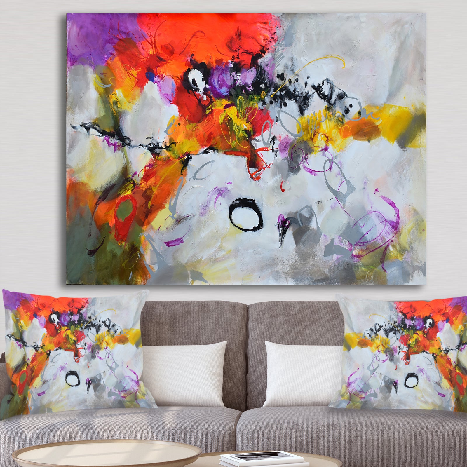 Fire Next Time - Modern & Contemporary Premium Canvas Wall Art