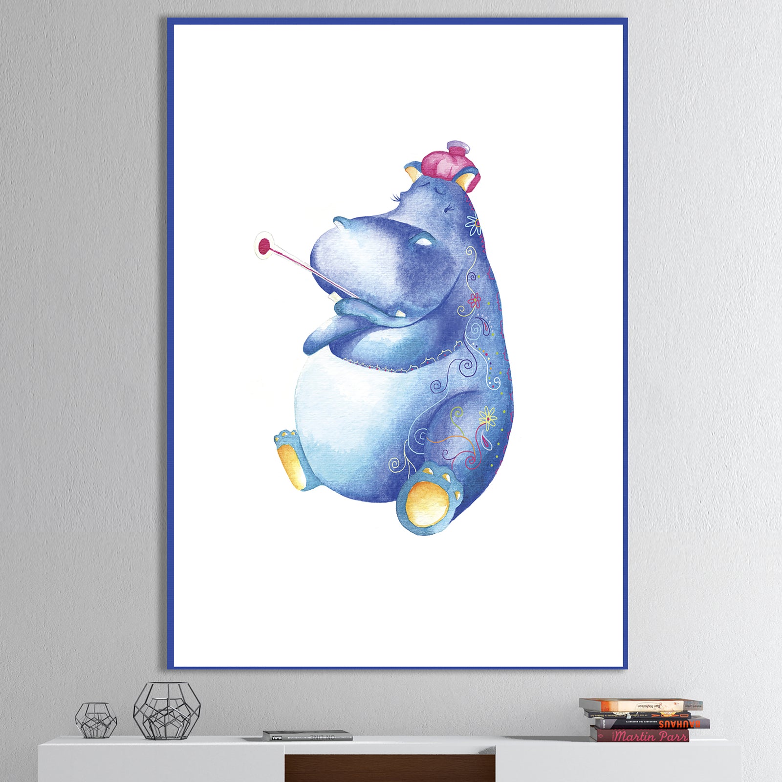 Jane Hippo - Modern & Contemporary Canvas Artwork