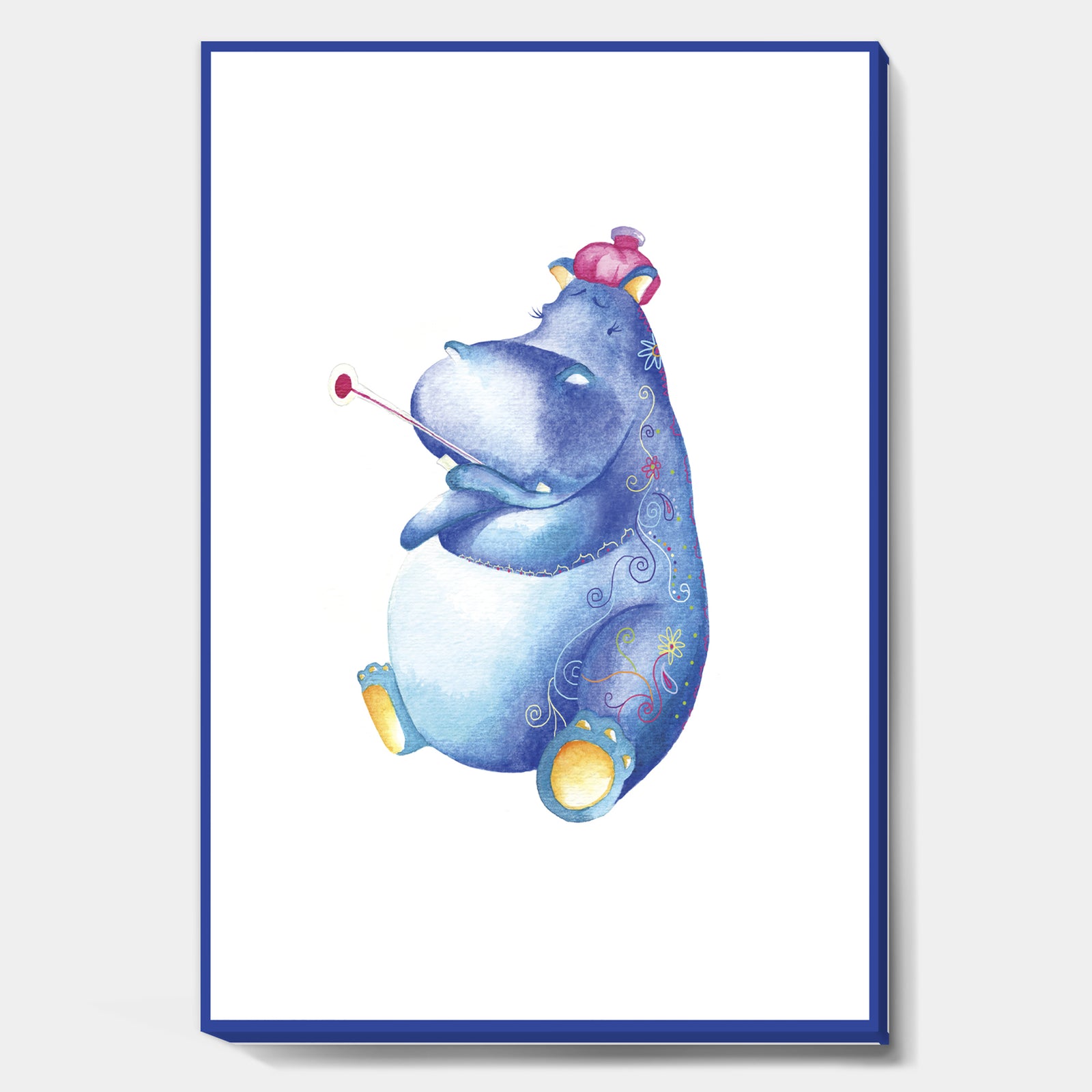Jane Hippo - Modern & Contemporary Canvas Artwork