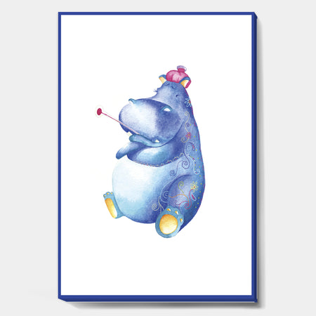Jane Hippo - Modern & Contemporary Canvas Artwork
