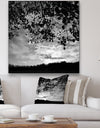 Sundown Square B&W - Cottage Premium Canvas Wall Art