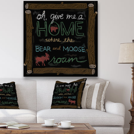 Chalk It Up 23 - Traditional Canvas Wall Art