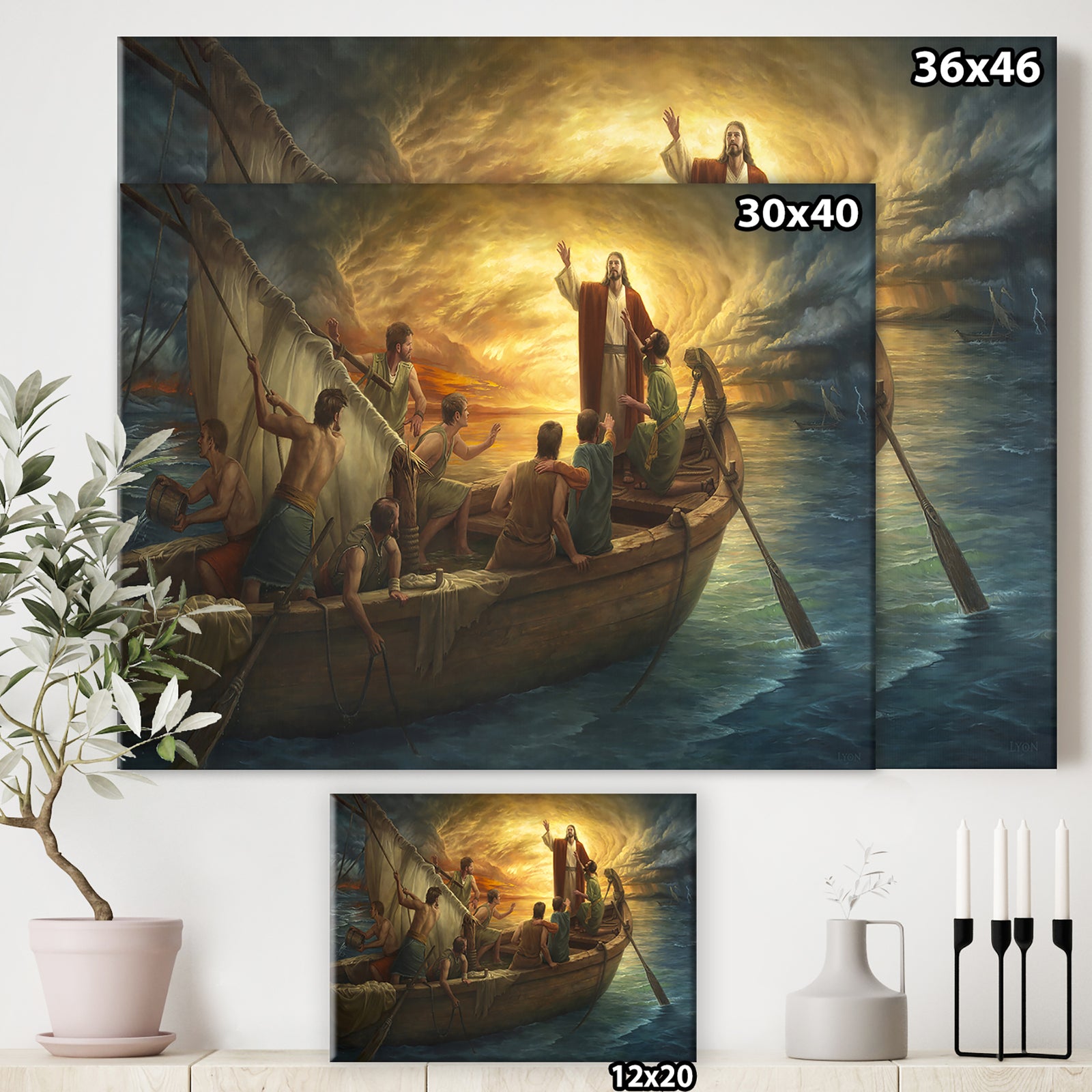 From Fear to Faith - Traditional Canvas Art Print