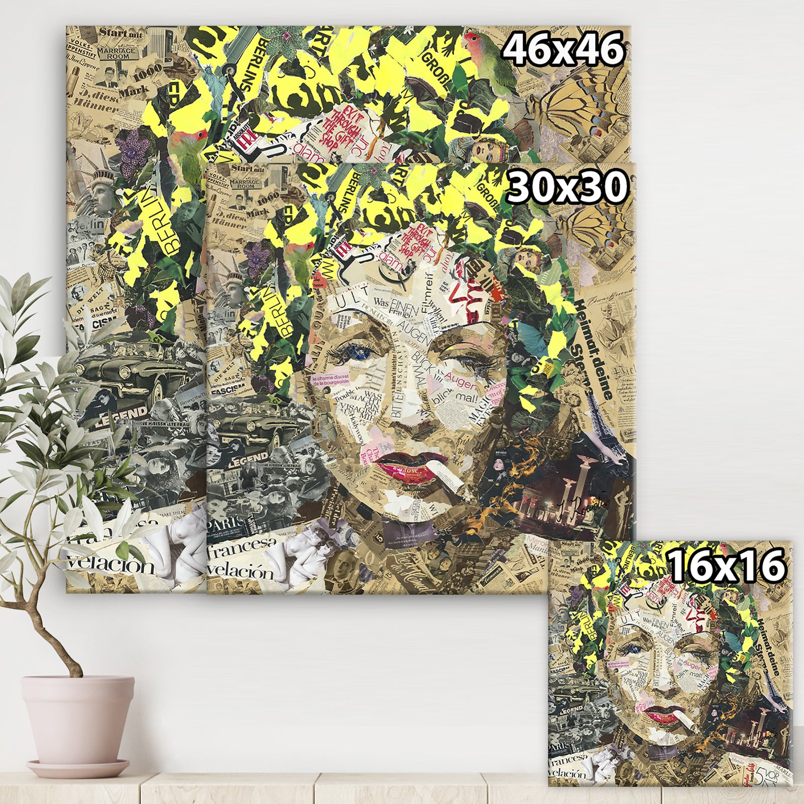 Augenblick Mal! - Modern & Contemporary Canvas Artwork