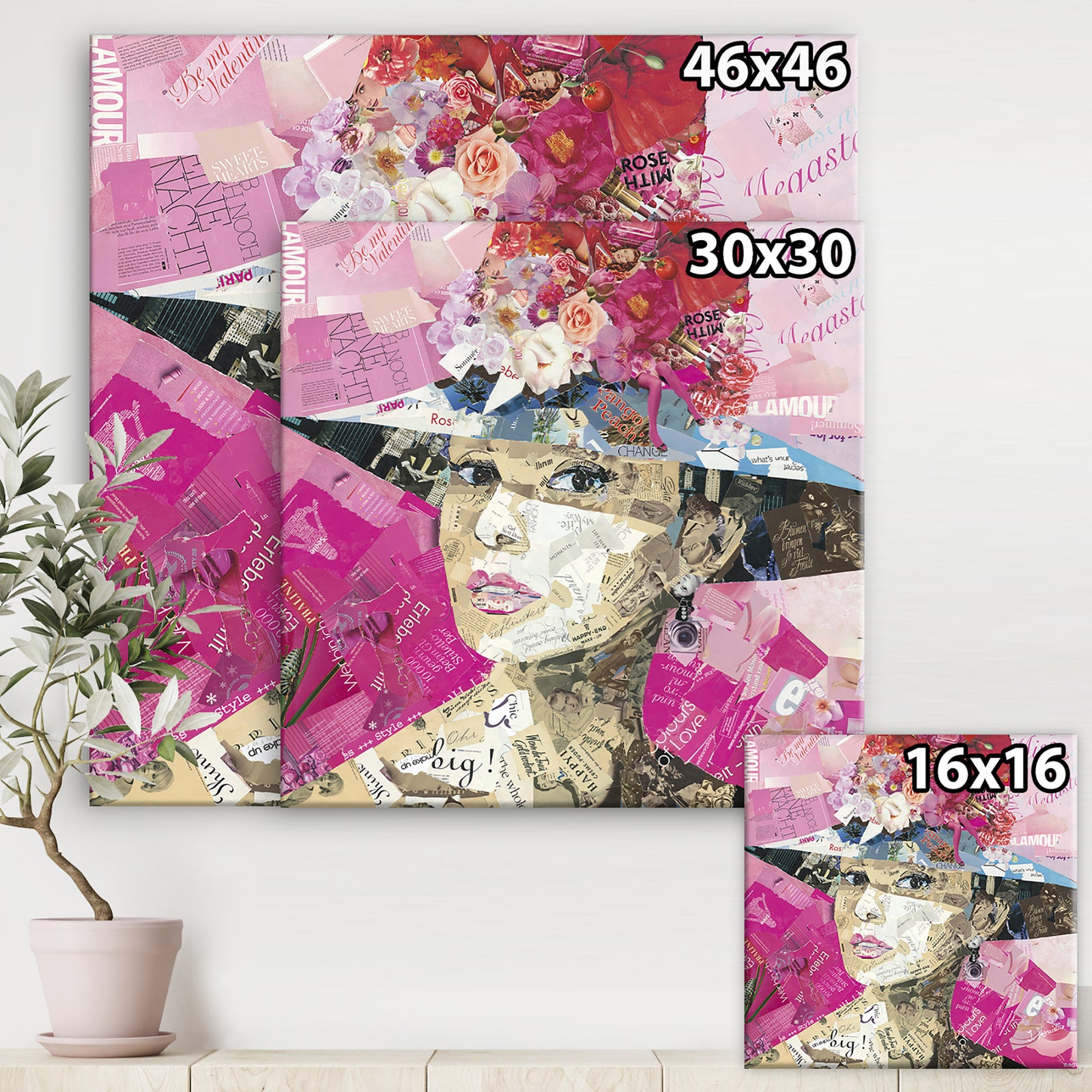Girl Next Door - Modern & Contemporary Premium Canvas Wall Art