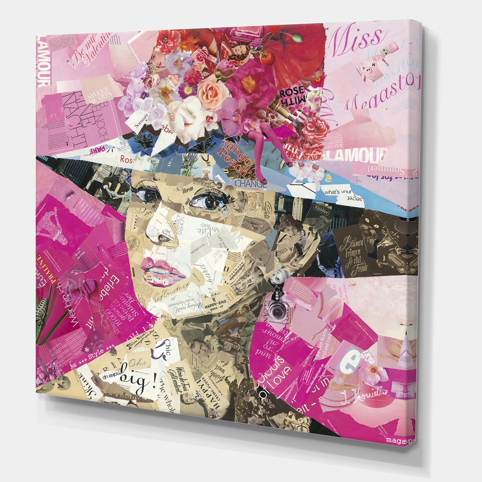 Girl Next Door - Modern & Contemporary Premium Canvas Wall Art