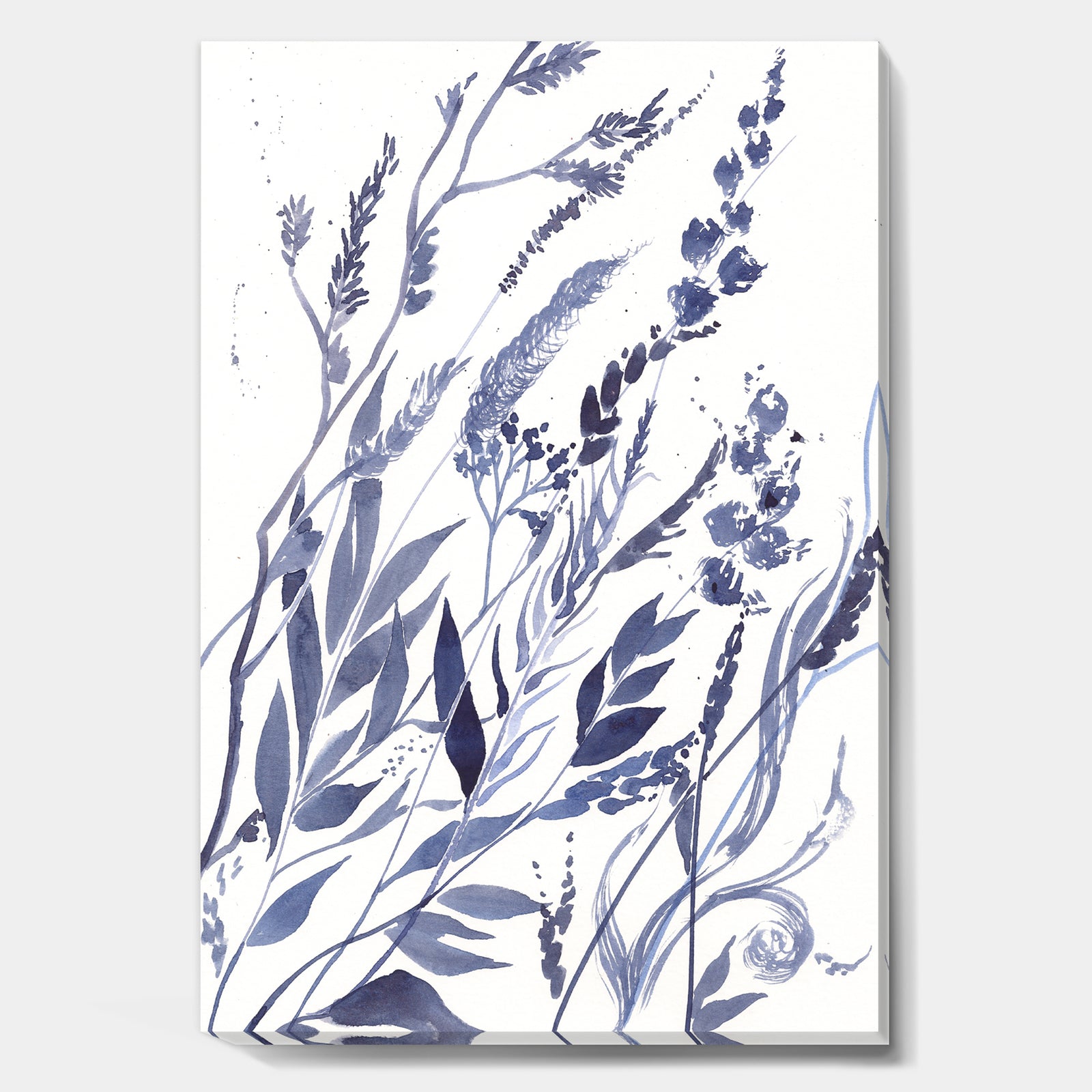 Meadow Flowers In The Afternoon II - Cottage Gallery-wrapped Canvas