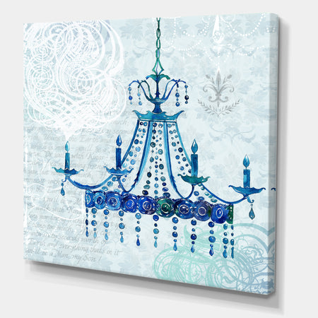 Chandelier II - Fashion Canvas Wall Art