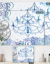 Chandelier IV - Fashion Canvas Art Print