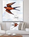 Bird Inspiration II - Cottage Canvas Artwork