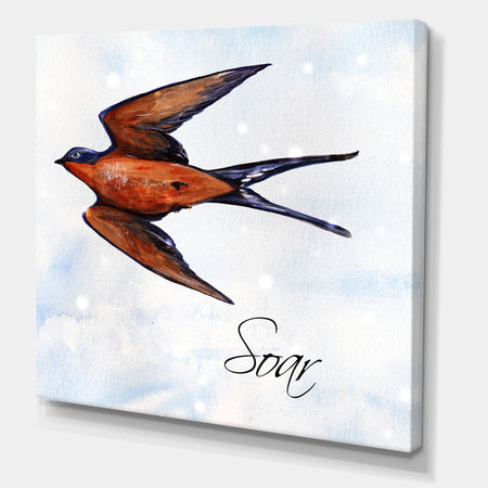 Bird Inspiration II - Cottage Canvas Artwork