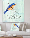 Bird Inspiration III - Cottage Premium Canvas Wall Art