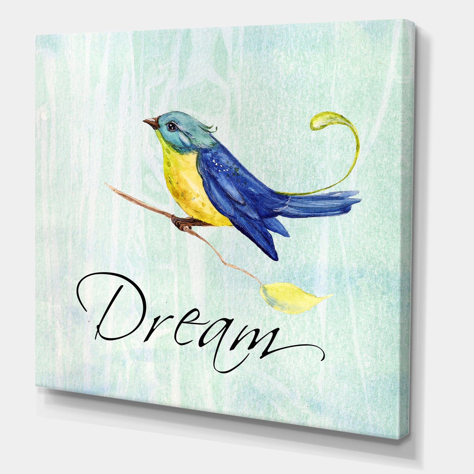 Bird Inspiration IV - Cottage Canvas Wall Art