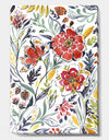 Wildflowers 4 - Cottage Premium Canvas Wall Art