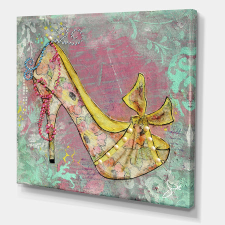 Floral Times - Fashion Canvas Art Print