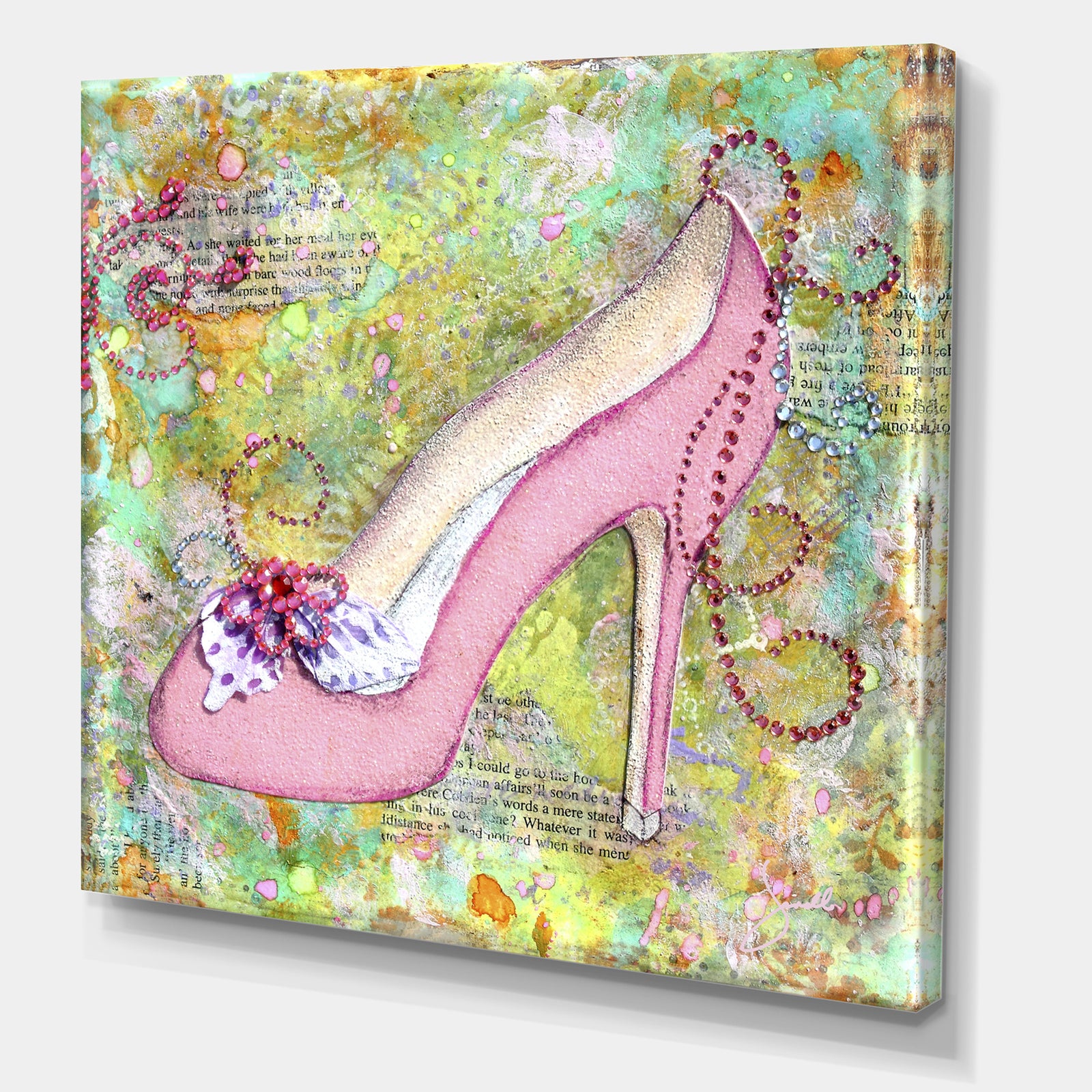 Garden Party - Fashion Gallery-wrapped Canvas