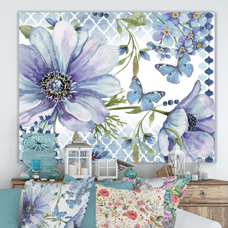 Sheila's Lovely Garden-JP3930 - Cottage Premium Canvas Wall Art