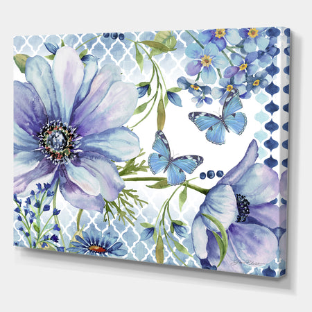 Sheila's Lovely Garden-JP3930 - Cottage Premium Canvas Wall Art