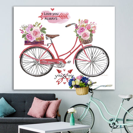 Love You Always Valentine - Traditional Canvas Artwork