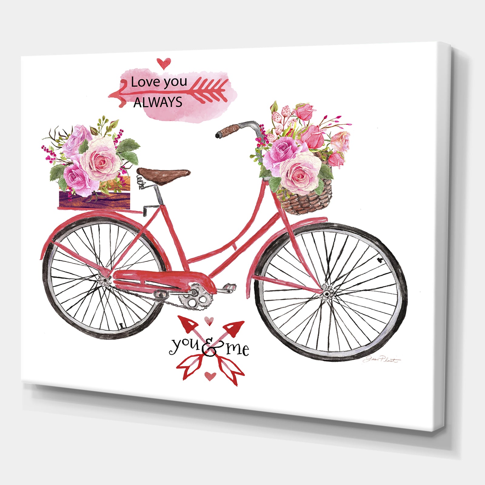 Love You Always Valentine - Traditional Canvas Artwork