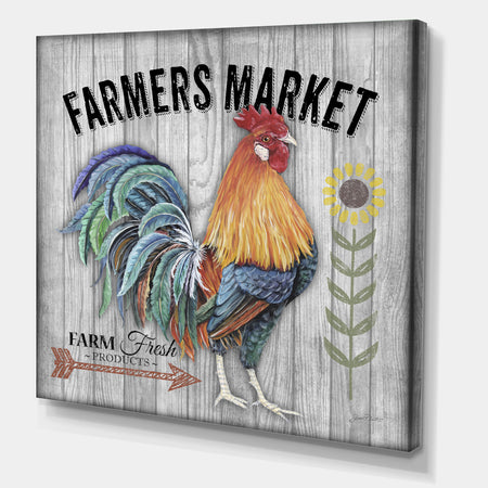 Farmers Market 3 - Farmhouse Canvas Artwork