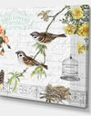 Birdwatchers Dream 5 - Cottage Premium Canvas Wall Art