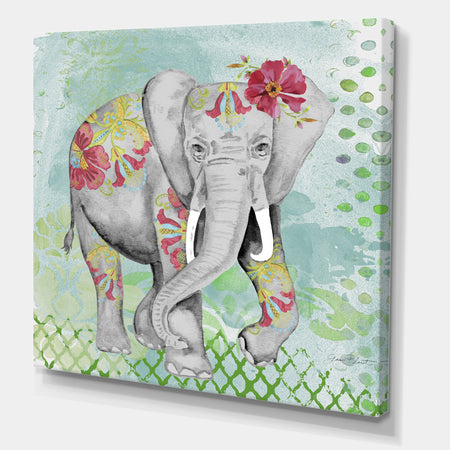 Safari Dancer - Cottage Canvas Wall Art