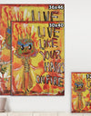 Live Like Your Hair's On Fire - Cottage Canvas Art Print