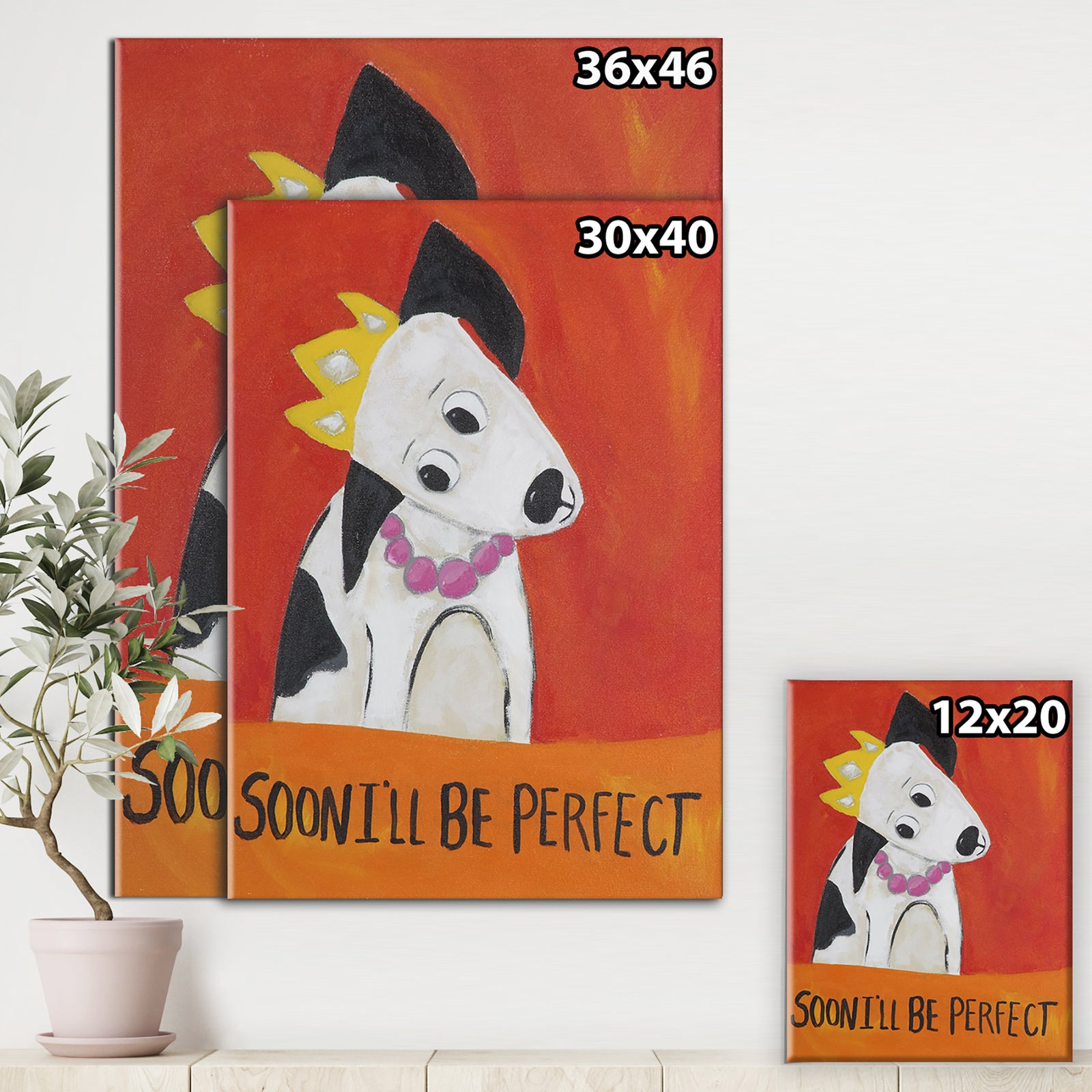 Perfect Soon - Cottage Premium Canvas Wall Art