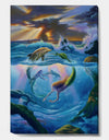 Circle of Friends - Modern & Contemporary Gallery-wrapped Canvas