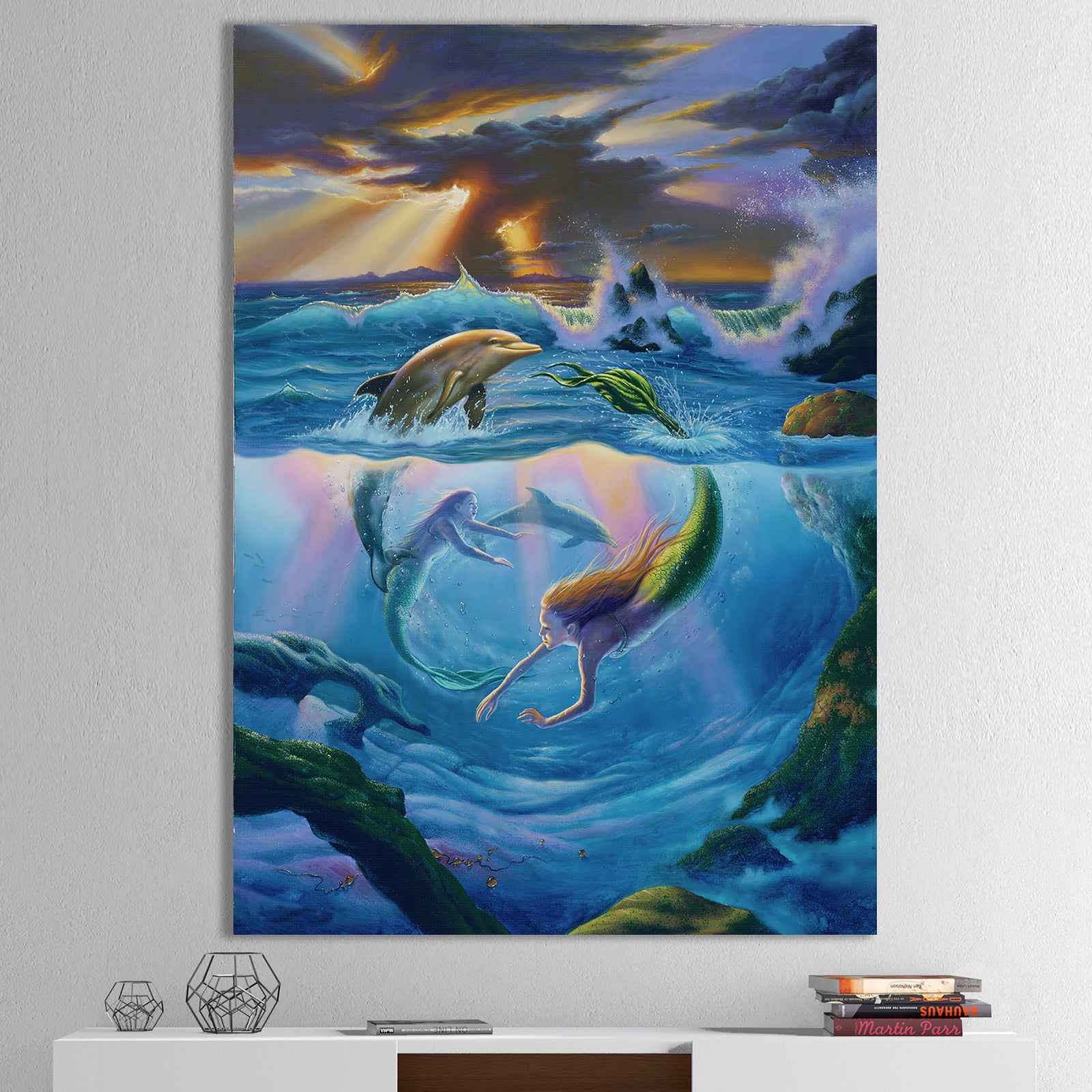 Circle of Friends - Modern & Contemporary Gallery-wrapped Canvas