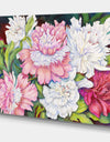 A Peony Cluster - Traditional Canvas Art Print