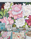 A Peony Cluster - Traditional Canvas Art Print