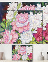 A Peony Cluster - Traditional Canvas Art Print