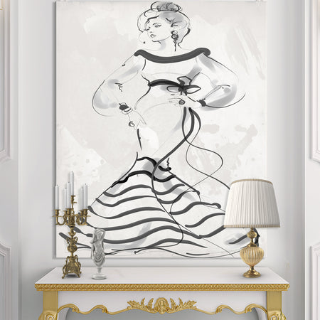 My Fair Lady - Fashion Gallery-wrapped Canvas